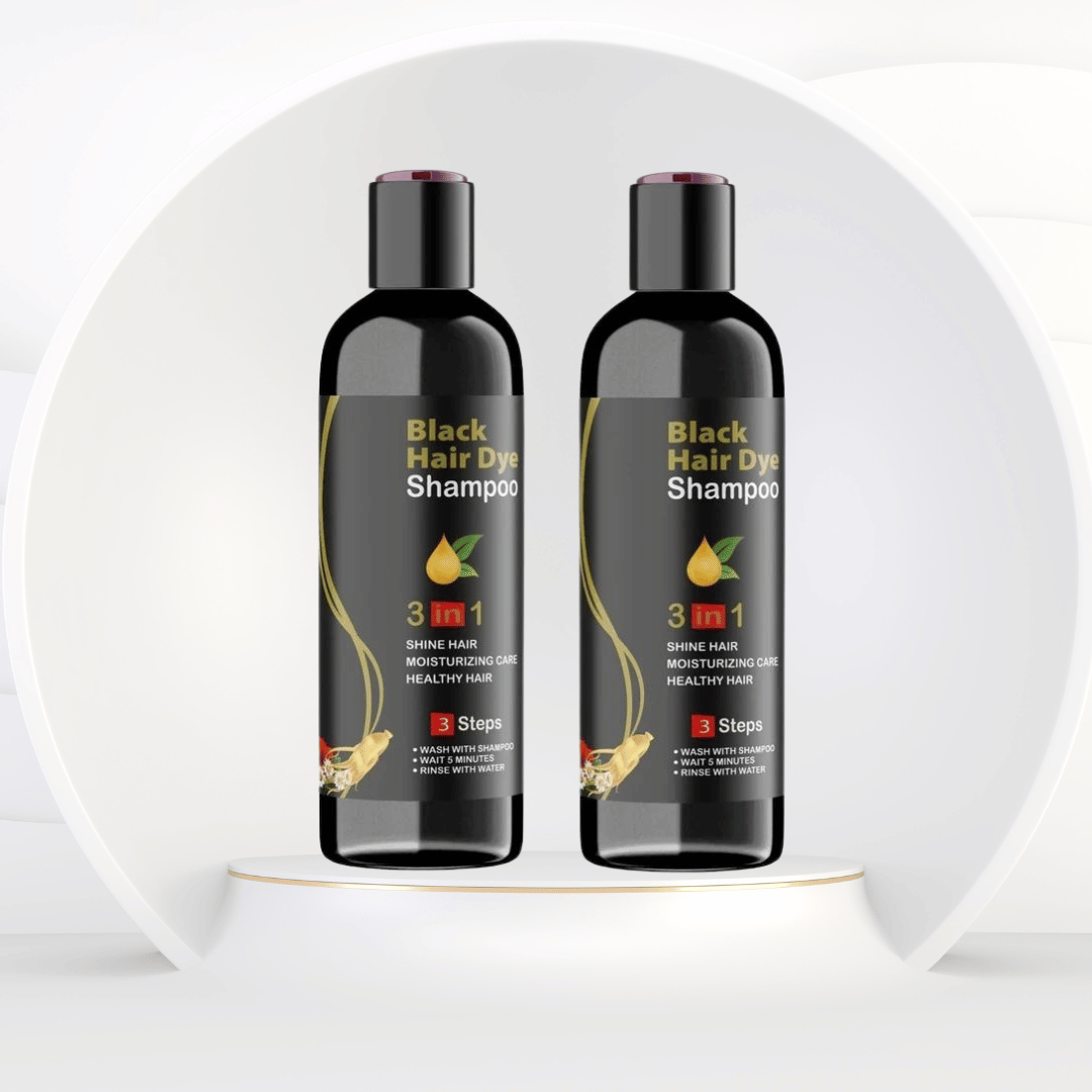 BLOSDREAM Black Hair Shampoo 3 in 1-100ml (Pack of 2)